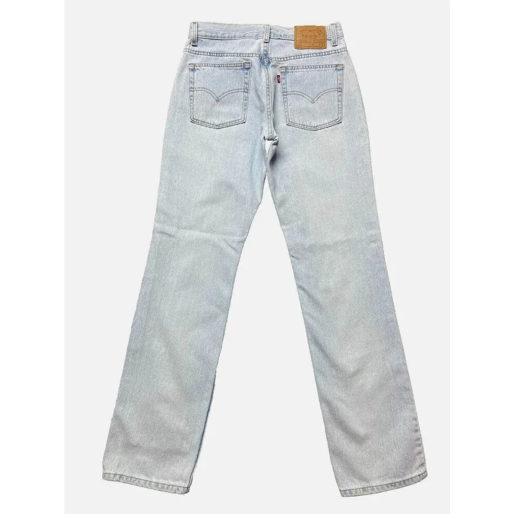 Vintage Levi's 505 Lower Rise Straight Leg Women's Size 8 USA Made '01